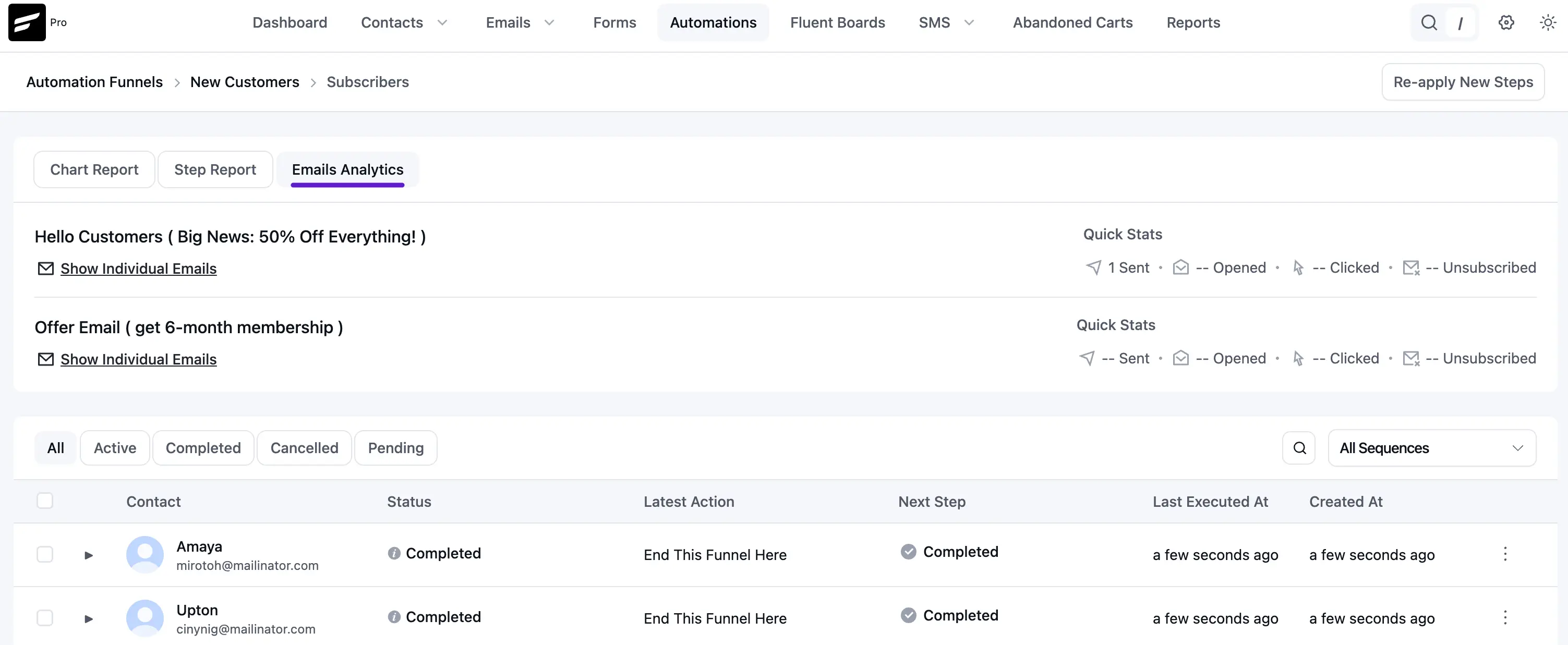 Email Analytics