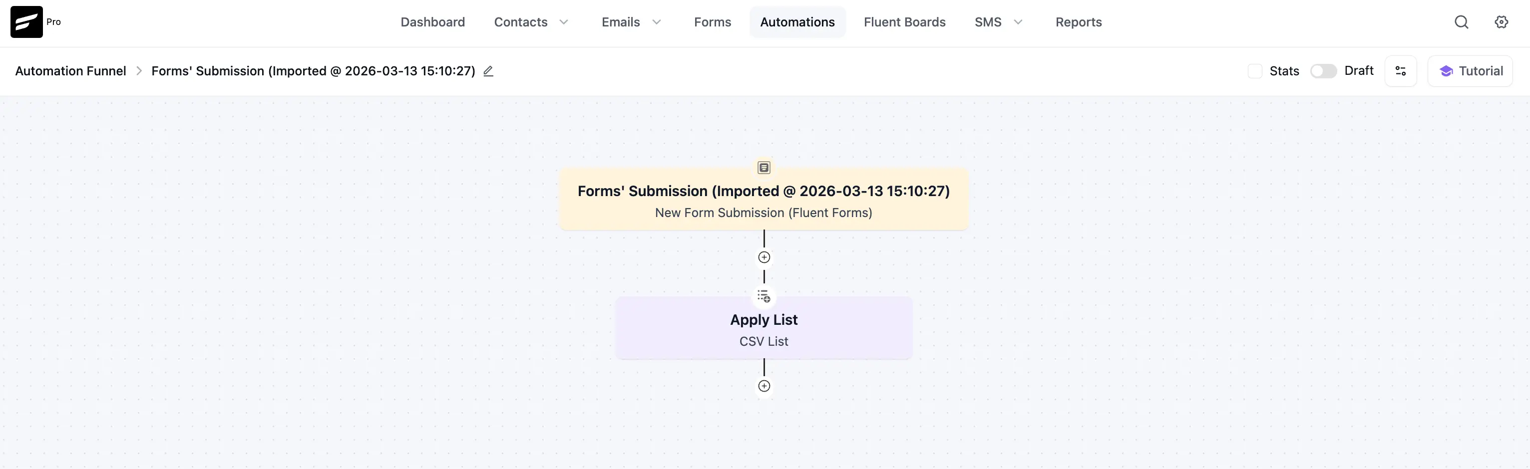 Import Automation