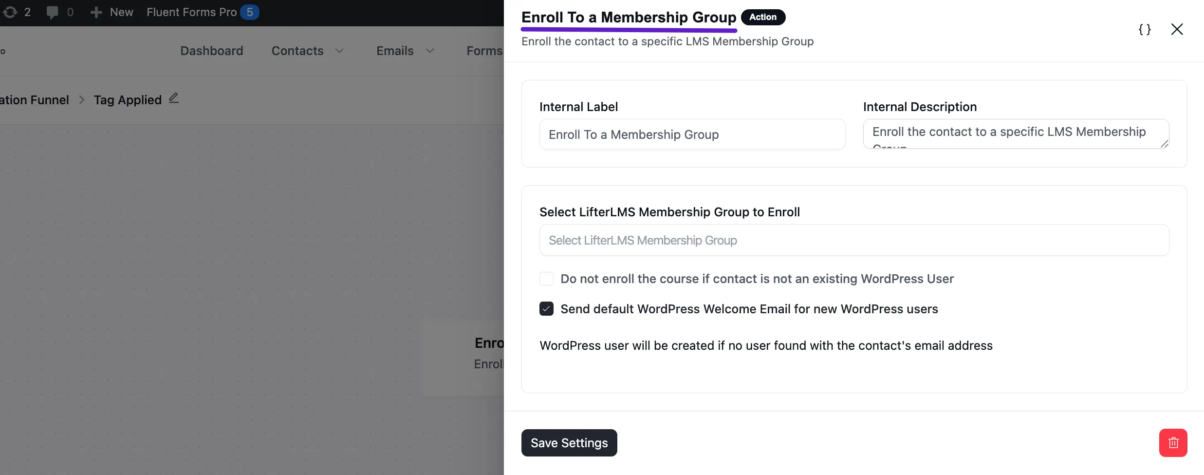 Enrol to a group in LifterLMS