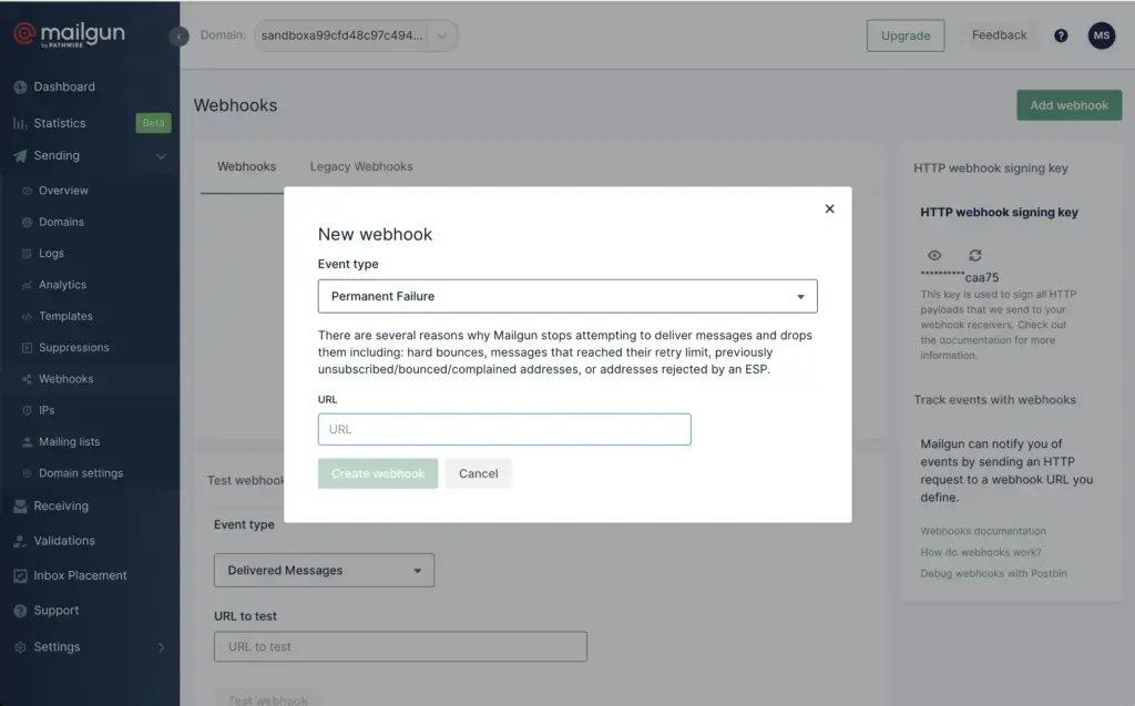 Webhook 
