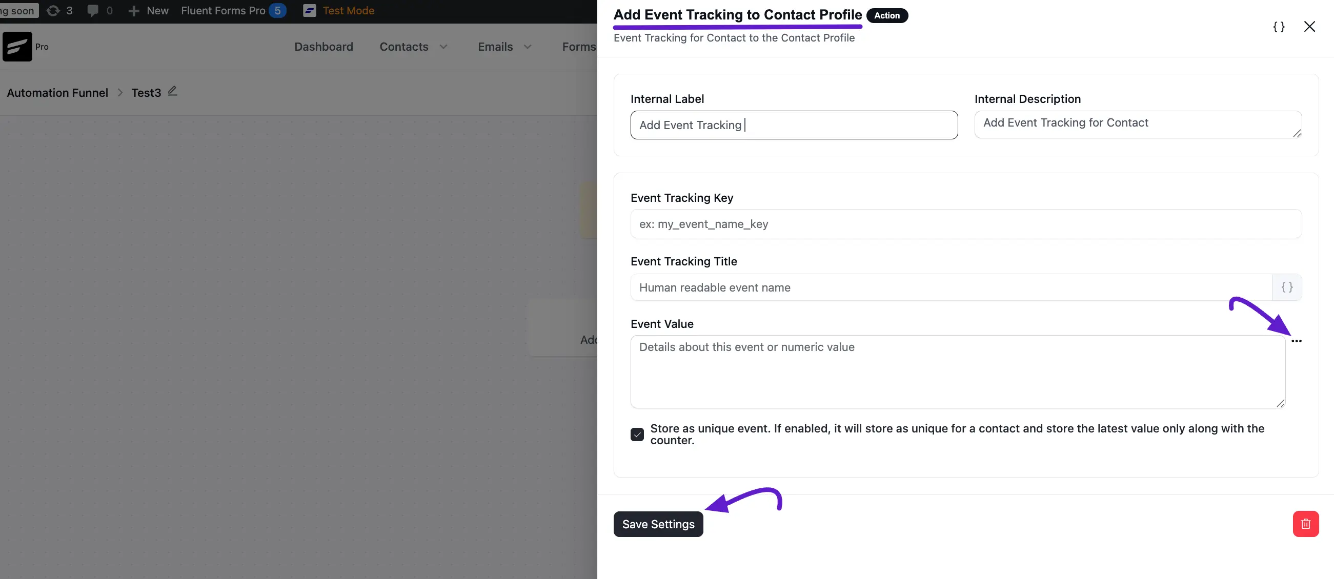 Event Tracking