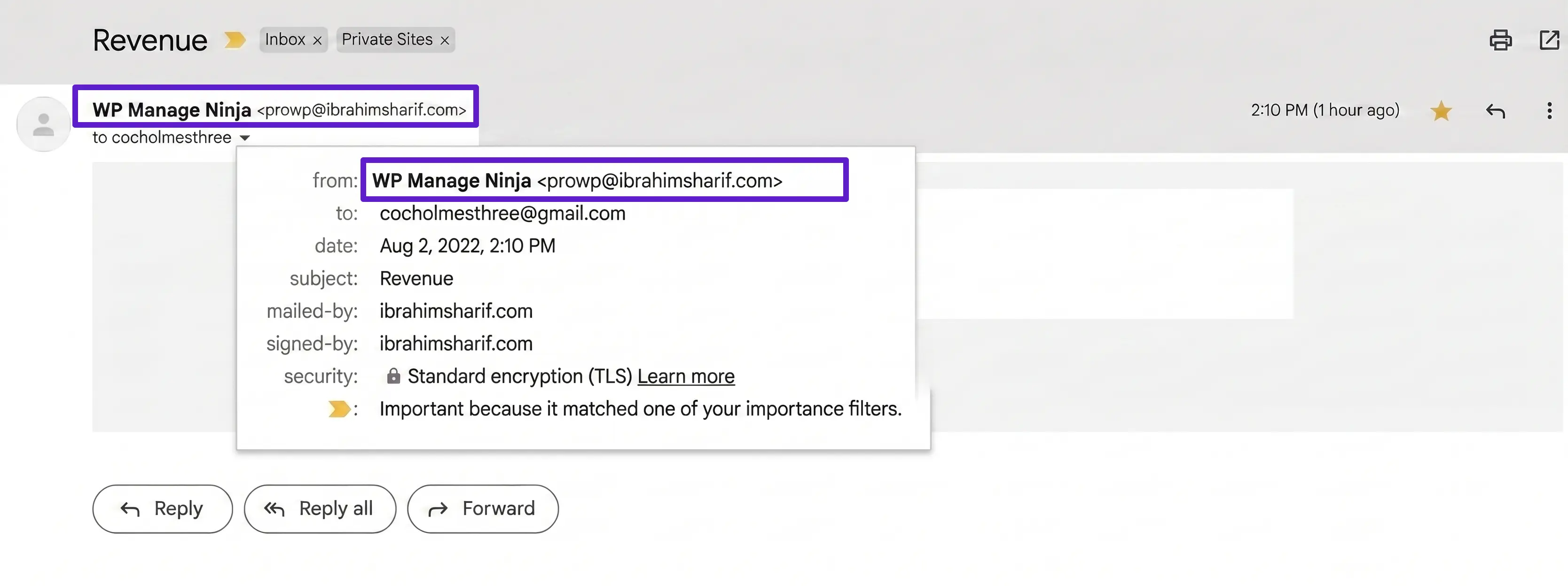 crm email defaults preview