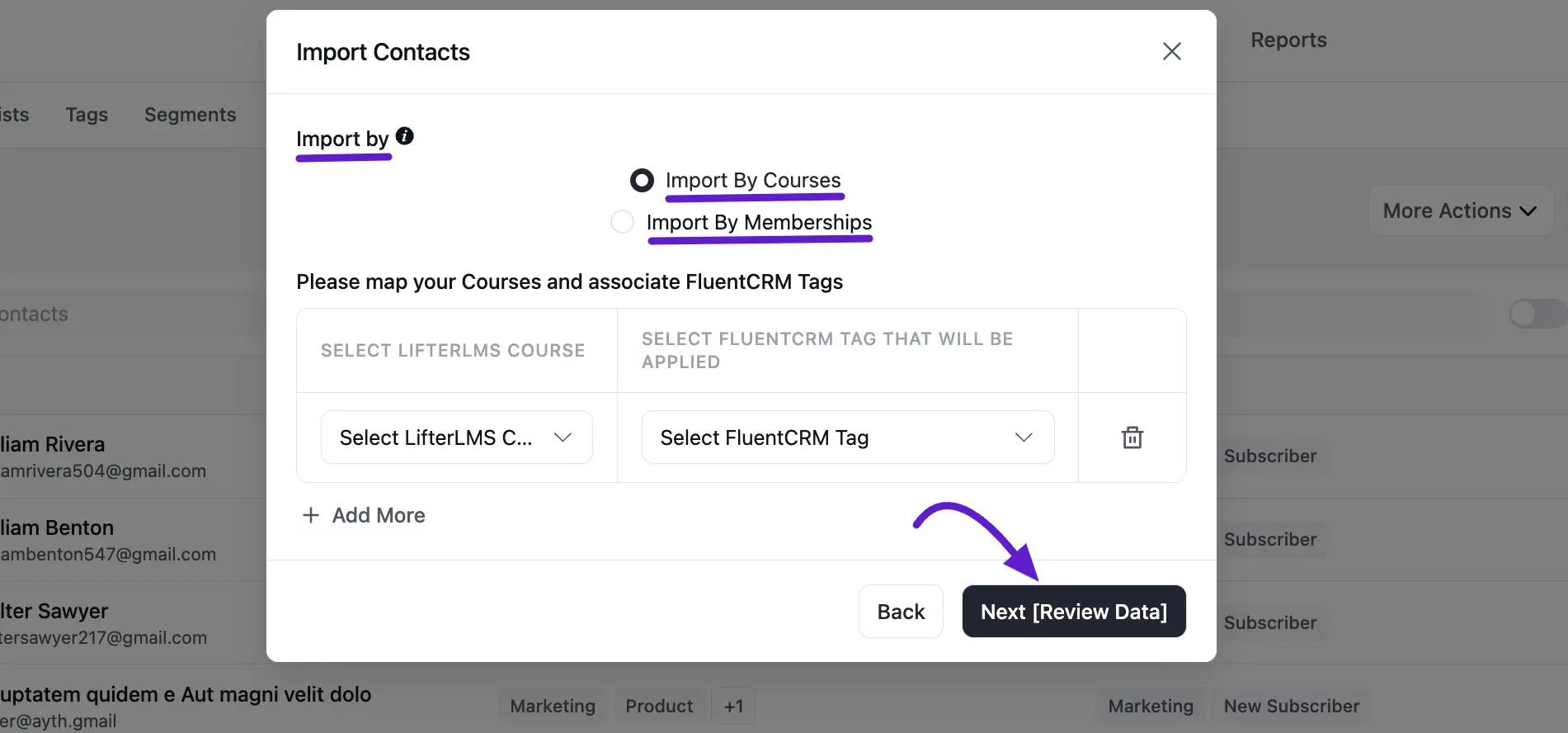 lifterlms import crm 2