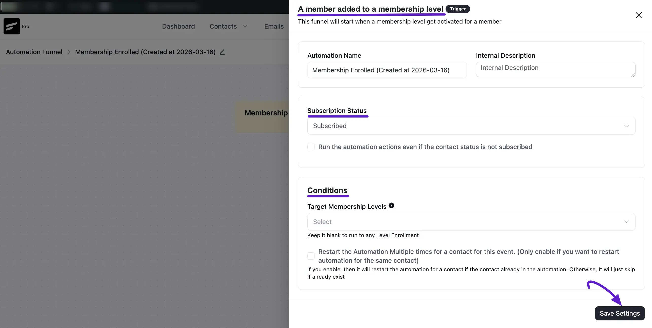 memberpress integration fluentcrm 4