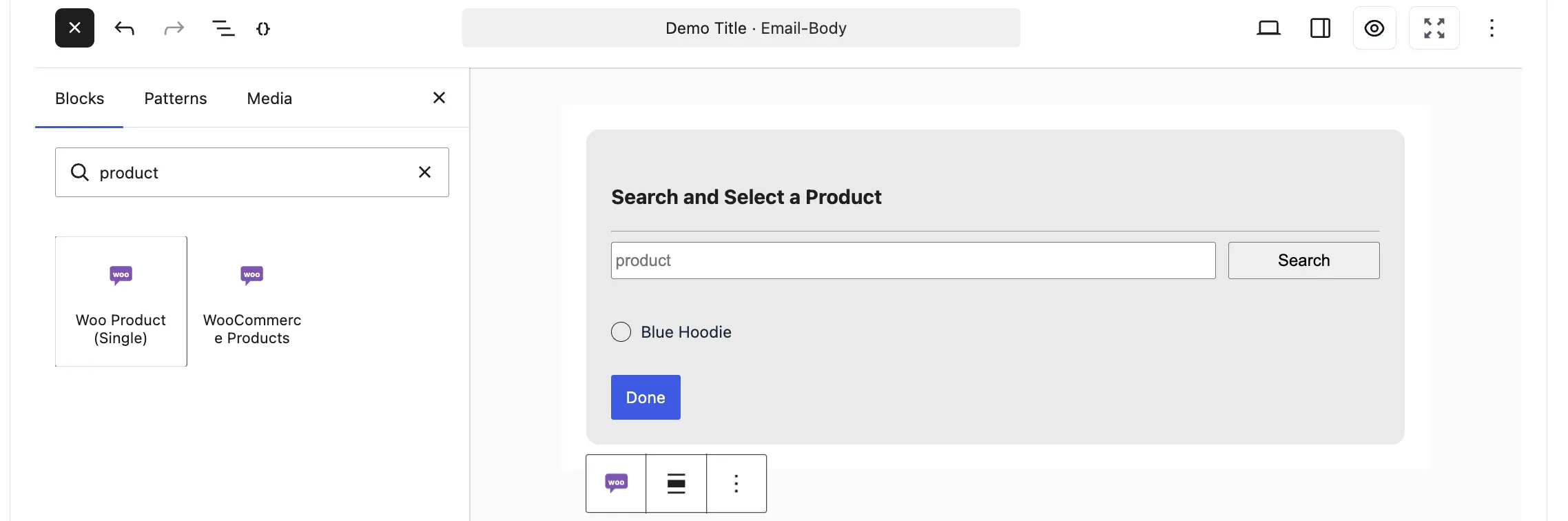 Product Block
